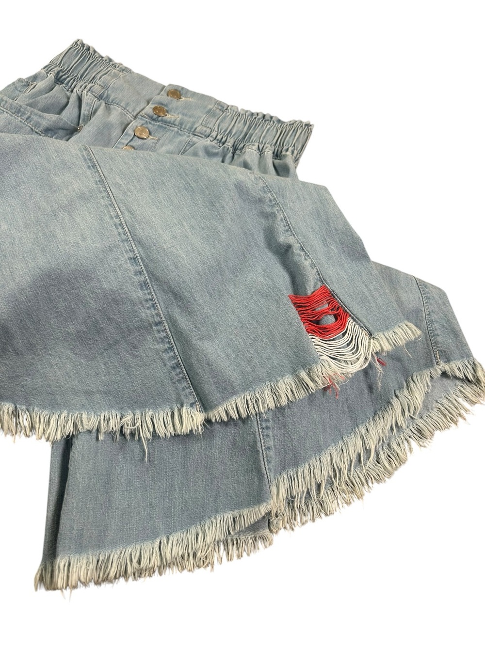 WE THE FREE Chambray Culotte Jeans Wide Leg Cropped Paperbag Waist XS
Boho - Picture 5 of 13